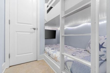 Bunkroom with Smart TVs
