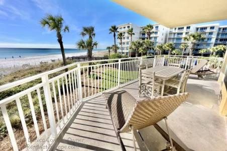 Patio with table and chairs