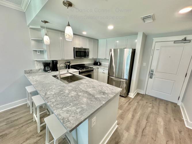 Fully Stocked Kitchen