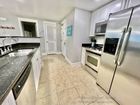Fully stocked kitchen