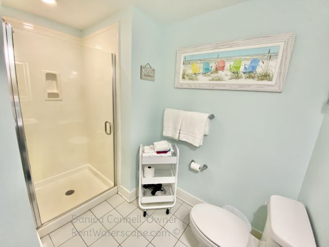 Guest Bath, Walk-in shower