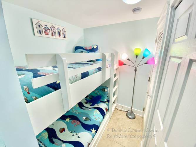 Colorful Bunk Room