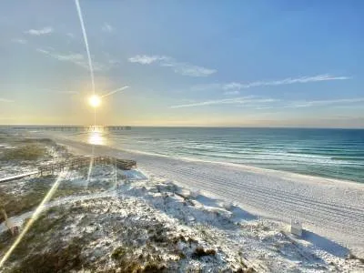 Sunrise Beachfront View