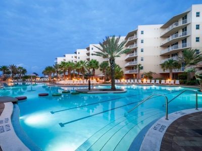 Waterscape Pool at Sunset