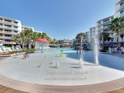 Beachfront pool