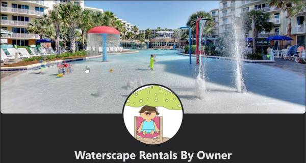 Waterscape Rentals by Owner logo and cover photo